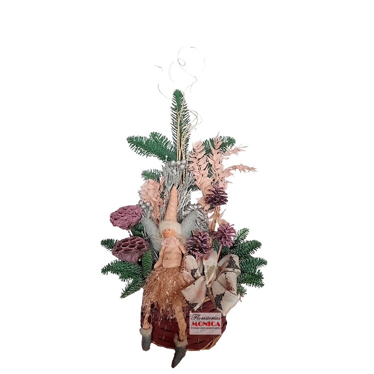 Cesta Navidad Rosa
