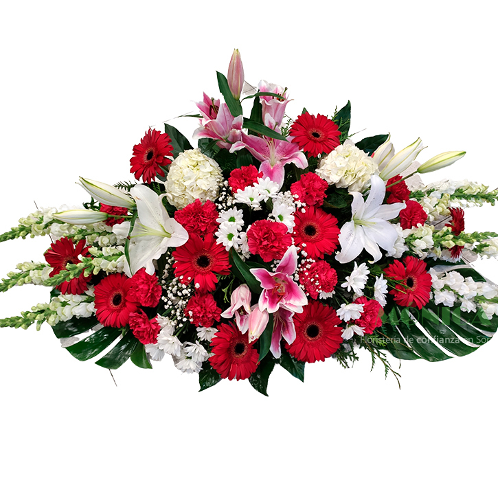  Almohadón floral